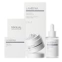 LANBENA 3-in-1 Blackhead Removal Set, Pore Strips 30g + Pore Serum 30ml