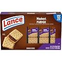 Lance Nekot Fudge Flavored Sandwich Cookies Snack Packs, 10 Count 1.72 Oz