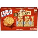Lance Spicy Pimento Cheddar Sandwich Crackers, 10 Count 1.25 Oz