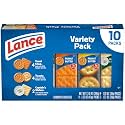 Lance Variety Sandwich Crackers Snack Packs, 10 Count Variety Pack