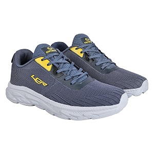 LANCER Mens Spider-2sgry-ylw Sneakers