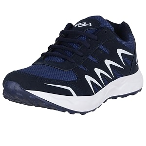 LANCER Navy-White Running Shoes