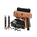 Lancer Tactical Lancer Self Defense Hornet 0.43 Cal Home Defense Launcher All in One Package-Less Lethal for Personal Defense with Carrying Case (Color: Orange/Black)