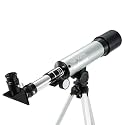 Land & Sky Telescope - Optical Glass & Metal Tube Refractor Telescope (90X Power) with Free Tripod & 2 EYEPIECES- telescopes for Astronomy- Catadioptric Telescopes
