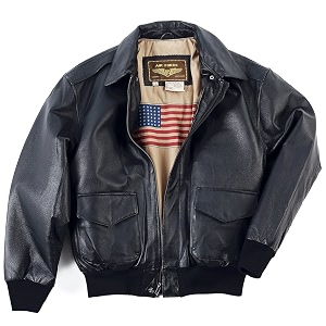 Landing Leathers Mens A-2 Air Force Genuine