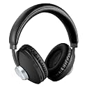 LANDMARK LM-BH101 Thump Wireless On Ear Bluetooth Headphone with Mic, Upto 10 Hours Music Bliss, Comfort, Bluetooth v5.0, 40mm Drivers, Padded Ear Cushions and Voice Assistant Support - Black