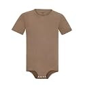 Landofgenie Mens Short Sleeve Onesie Solid Basic Bodysuit Pajama