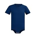 Landofgenie Mens Short Sleeve Onesie Solid Basic Bodysuit Pajama