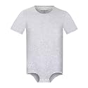 Landofgenie Mens Short Sleeve Onesie Solid Basic Bodysuit Pajama