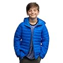 Lands' End Kids Full Zip Lightweight Thermoplume Hooded Jacket (S-XL)