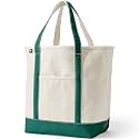 Lands' End Open Canvas Tote