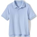 Lands' End School Uniform Kids Short Sleeve Interlock Polo Shirt