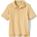 Lands' End School Uniform Kids Short Sleeve Interlock Polo Shirt