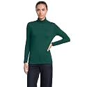 Lands' End Women's Jersey Knit Turtleneck