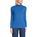 Lands' End Women's Jersey Knit Turtleneck
