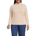 Lands' End Women's Jersey Knit Turtleneck