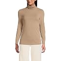 Lands' End Women's Jersey Knit Turtleneck