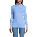 Lands' End Women's Jersey Knit Turtleneck