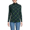 Lands' End Women's Jersey Knit Turtleneck