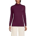 Lands' End Women's Jersey Knit Turtleneck