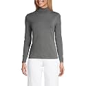 Lands' End Women's Jersey Knit Turtleneck