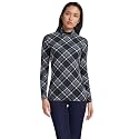 Lands' End Women's Jersey Knit Turtleneck