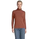 Lands' End Women's Jersey Knit Turtleneck