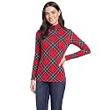 Lands' End Women's Jersey Knit Turtleneck