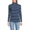 Lands' End Women's Jersey Knit Turtleneck