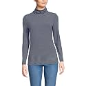 Lands' End Women's Jersey Knit Turtleneck