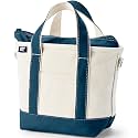 Lands' End Zip Canvas Tote