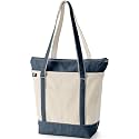 Lands' End Zip Canvas Tote