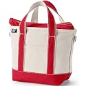 Lands' End Zip Canvas Tote