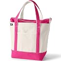 Lands' End Zip Canvas Tote