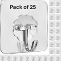 Landwood Self Adhesive Hooks Set of 25