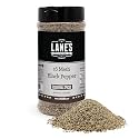 Lane's 16 Mesh Black Pepper, Coarse Ground Black Pepper Seasoning, 8 oz