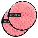 Reusable Makeup Remover Cleansing Pads | Easily Removes Stubborn Face &amp; Eye Makeup | Multifunctional, Safe for Oily, Dry or Sensitive skin (Small, 2)