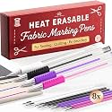 Lange & König Premium Heat Erasable Fabric Marking Pens for Sewing - Sewing Supplies Quilting Supplies Sewing Accessories Sewing Gifts Quilting Gifts Embroidery Supplies