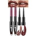 LANGMANNI 2 Pack 2-in-1 Lip Liner &amp; Gloss Set, 05 Mauve + 06 Wine Berry