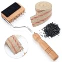 Lanties Upholstery Tool Kit Stretcher 10 Yds Jute Webbing, Red, Gooseneck