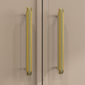 LAPO 10 Inch Drawer Handle,Antique Gold Finish (Pack of 6) Zinc Cabinet/Drawer Handle (Gold, Brown Pack of 1)