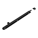 LAPO 12-Inch Premium Aluminium Door Tower Bolt for Bathroom, Bedroom, Kitchen &amp; Main Door, Strong and Long-Lasting Chitakni (Black Finish, Pack of 1)