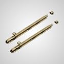 LAPO 2 Pack Heavy Duty Stainless Steel Tower Bolt 12 Inch,Tower Bolt for Main Door and Bathroom, Kundi Latch for bedroom, Chitakni, Tower Bolt for Home,Offices Doors,Window (Antique Finish, Pack of 2)