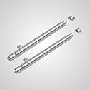 LAPO 2 Pack Heavy Duty Stainless Steel Tower Bolt 12 Inch, Tower Bolt for Main Door and Bathroom, Kundi Latch for Bedroom, Chitakni, Tower Bolt for Home,Offices Doors,Windows (Matt Finish, Pack of 2)