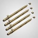 LAPO 4 Pack Heavy Duty Stainless Steel Tower Bolt 12 Inch,Tower Bolt for Main Door and Bathroom, Kundi Latch for bedroom, Chitakni, Tower Bolt for Home,Offices Doors,Window (Antique Finish, Pack of 4)