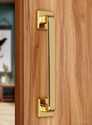LAPO Pull Handle Zinc Door Handle (Gold Pack of 1)