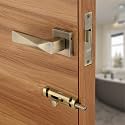 LAPO Premium Door Lock for Bathroom| 45x45 Lock Body | Brass Latch | Keyless Feature | Supports Left &amp; Right Door Opening | Fits 30–50mm Door Thickness | Antique Finish | 3 Years Warranty | Ro-131