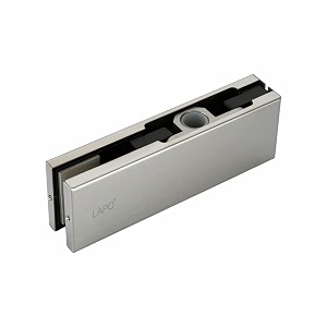 lapo heavy duty glass door top patch fitting stainless steel glass door accessoriessilver finish pack of 1