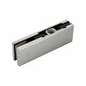 LAPO Heavy Duty Glass Door Top Patch Fitting Stainless Steel Glass Door Accessories(Silver Finish) Pack of 1