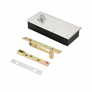 lapo heavy duty floor spring for wooden amp aluminium doors  stainless steel build mechanism  supports up to 90 kg  smooth amp silent operation  durable matt finish
